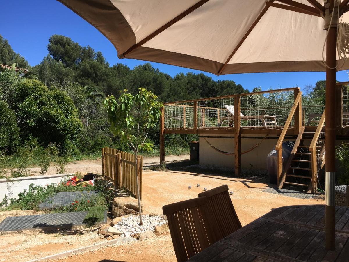 Rez-De-Villa Proche De La Mer - Villa Temana Saint-Cyr-sur-Mer Kültér fotó